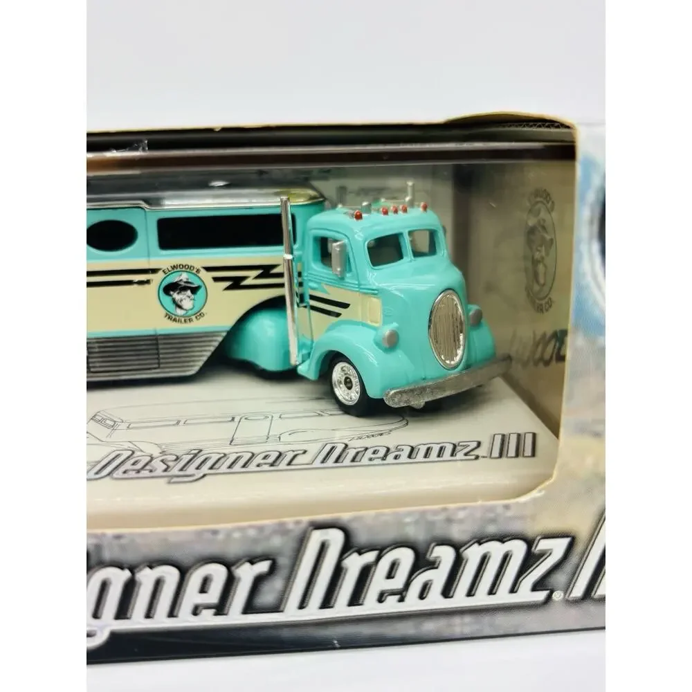 Hot Wheels Designer Dreamz III Vehicle Set '38 Ford Custom Truck w/ Trailer NIB